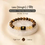 Leo (सिंह राशि) Zodiac Tiger Eye & Citrine Bracelet
